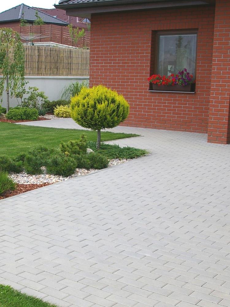 Dlažba betónová Parketa sivá 20x10x8cm DITON